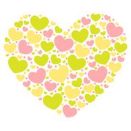 Cute Valentine love congratulation card