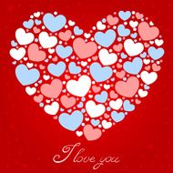 Cute Valentine love congratulation card N2