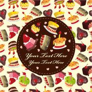 cartoon cake card N5