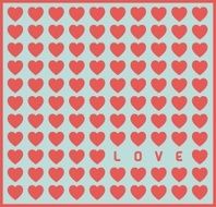 Hearts pattern N17