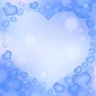 Abstract image with heart theme 3