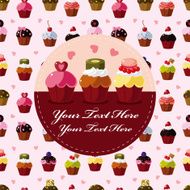 cartoon cake card N9