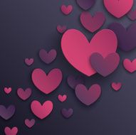 Valentine`s Day abstract background N4