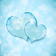 Valentine's day background with hearts N12