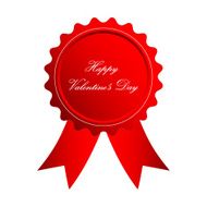 Valentines Day badge
