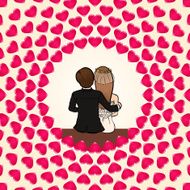love couple background