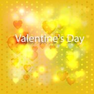 Abstract background with hearts N3