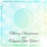 Christmas background snowflakes and soft colors N2