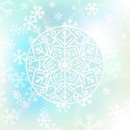 Christmas background snowflakes and soft colors N5