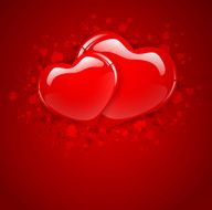 Love heart background N3