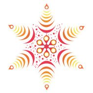Vector flower N4