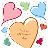 Happy Valentines Day card N38