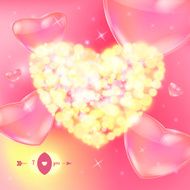 Postcard for Happy Valentine&#039;s day N5