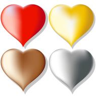 Hearts set N4