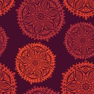 Retro background lace seamless pattern N3