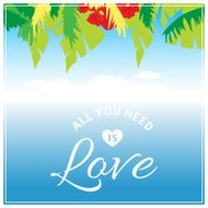 Valentine&#039;s Day vector poster N18