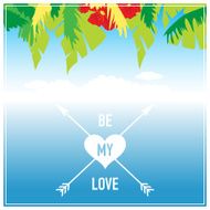 Valentine&#039;s Day vector poster N19