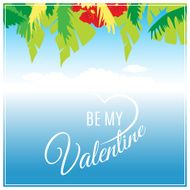 Valentine&#039;s Day vector poster N21