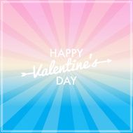 Valentine&#039;s Day vector poster N38