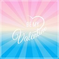 Valentine&#039;s Day vector poster N39