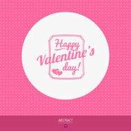 Valentine&#039;s Day vector poster N45