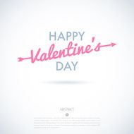 Valentine&#039;s Day vector poster N60