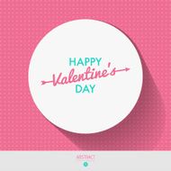 Valentine&#039;s Day vector poster N67