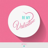 Valentine&#039;s Day vector poster N68