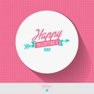 Valentine&#039;s Day vector poster N69