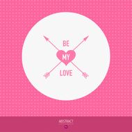 Valentine&#039;s Day vector poster N72