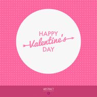 Valentine&#039;s Day vector poster N73