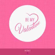 Valentine&#039;s Day vector poster N74