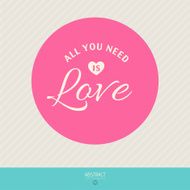 Valentine&#039;s Day vector poster N88