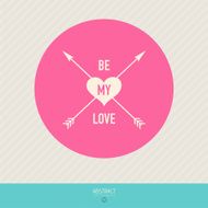 Valentine&#039;s Day vector poster N89