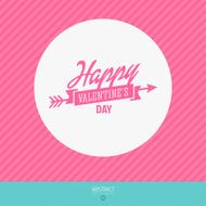 Valentine&#039;s Day vector poster N93