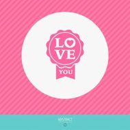 Valentine&#039;s Day vector poster N94