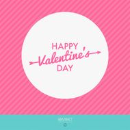 Valentine&#039;s Day vector poster N99