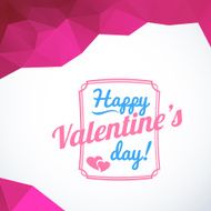 Valentine&#039;s Day vector poster N129