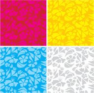 Seamless floral background N313