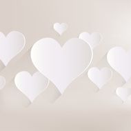 Heart icon medical background Love