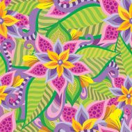 decorative floral seamless pattern N16