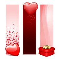 Valentine&#039;s day banners or headers