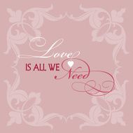 Floral Love background N2