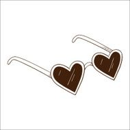 Heart Shaped Glasses N4