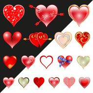 Heart Icons Set N4