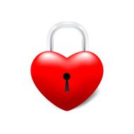 Grossy Locked Heart