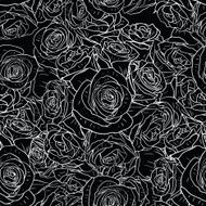 Seamless pattern with roses N97