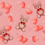 valentine&#039;s day seamless pattern N9