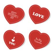 Valentine Heart Stickers