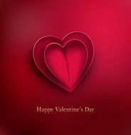 vector background Valentine&#039;s Day
